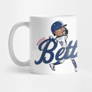 Mookie Betts Caricature Mug